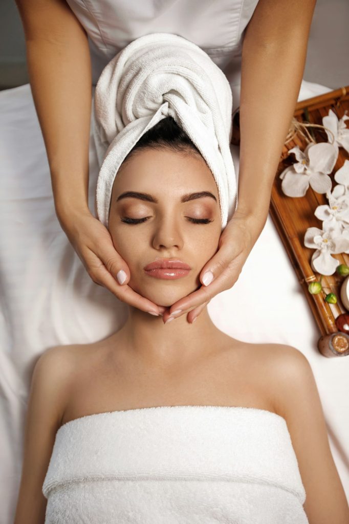 anti-aging facial massage.